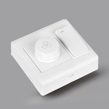 吊扇电风扇开关调速器带一开双控通用86型无极变速器调速开关旋钮 带