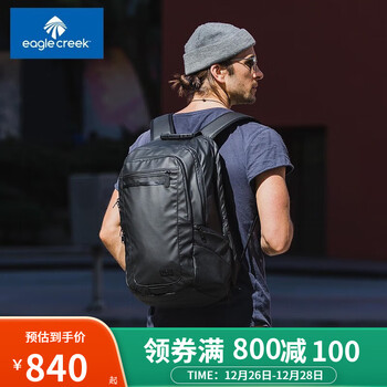 EAGLE CREEK美国逸客电脑包男士背包商务户外防水双肩包出差通勤17.3英寸包 阿汤哥同款