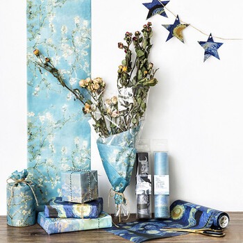 宽和纸包装纸系列 diy礼物手帐背景纸壁纸5m 毕加索·格尔尼卡