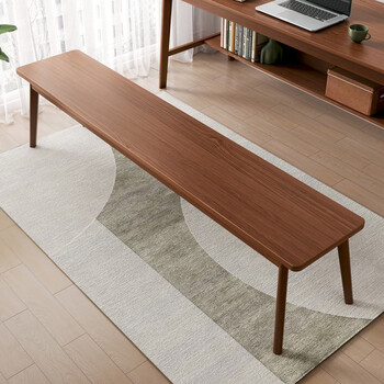 耐赛尔 客厅大书桌长条桌子工作台实木腿家用去客厅化学习桌办公大板