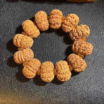 珍藏级九瓣28毫米满肉多瓣尼泊尔大金刚菩提手串送礼男士文玩礼物