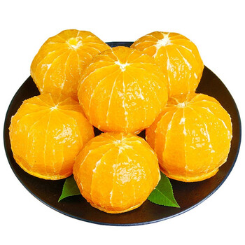 麻阳冰糖橙新鲜水果手剥甜橙湖南永兴黔阳爱媛小橙子小橙子 75mm(含)