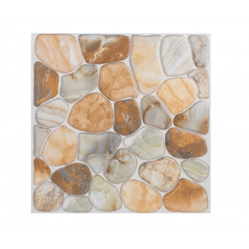 洗手间卫生间地砖浴室厕所凹凸防滑瓷砖阳台露台鹅卵石地板砖 9039