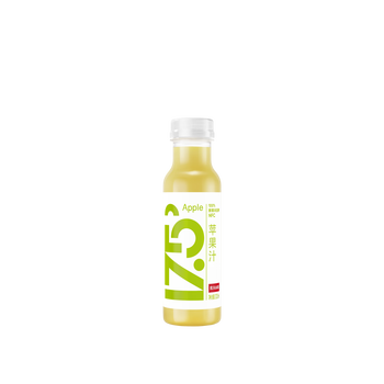 农夫山泉 NONGFU SPRING 17.5°100%鲜果冷压榨苹果汁 零添加NFC果汁300ml*5瓶