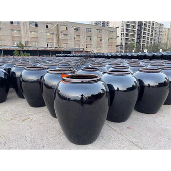 酒缸400斤装大口小口加厚密封陶瓷酒坛窖藏酒瓶酒坛子2022新款 500斤