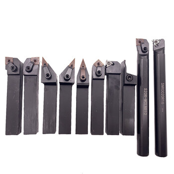 数控刀杆套装8件套20方机夹刀内外牙螺纹刀外圆车刀内孔刀切断刀 1