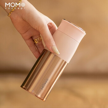MOMOCONCEPT保温杯女高颜值momo生日礼物316不锈钢保冷保温水杯便携杯子400ml