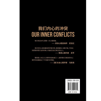 黑金系列：我们内心的冲突（ 自我精神分析手册！精准解读现代心理病症、剖析内心冲突根源。）