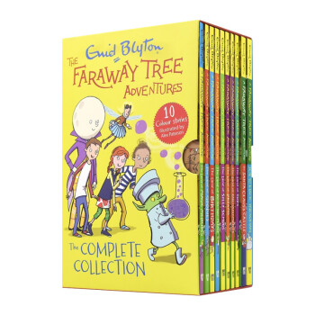 英文版 英文原版 The Faraway Tree Adventures 10 Copy Slipcase 远方的魔法树10册 The Magic Faraway Tree 儿童图书 进口英语书籍