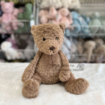 jellycat英国巴塞罗熊玩偶笨笨爱德华可可熊毛绒玩具可可熊m号