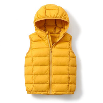 迪士尼96羽绒服同款2021秋冬儿童羽绒马甲男童女童宝宝中大童背心