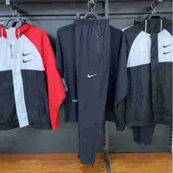 耐克（NIKE）运动裤男裤夏季新款休闲梭织Dri-Fit快干透气训练裤直筒裤子 BV4834-010 梭织/裤脚拉链 M