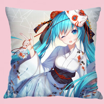 初音未来抱枕miku二次元周边动漫枕头双面定制做学生日礼物靠枕 20 50