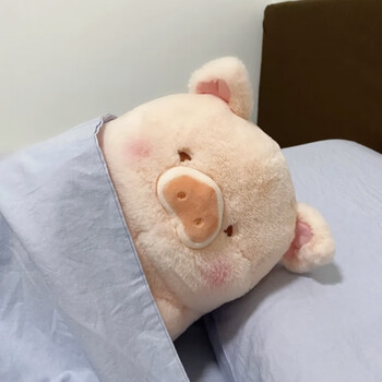 杉贝lulu猪玩偶睡觉抱枕毛绒玩具结婚压床娃娃噜噜猪公仔生日礼物