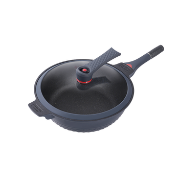 帝伯朗不粘锅英国帝伯朗米克斯二代钛钻不粘锅家用多功能炒锅电磁炉