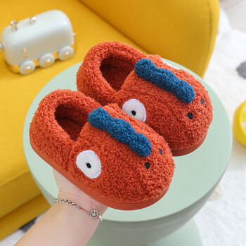 啡过小学生拖鞋冬天可爱女童棉拖鞋大童防滑冬季小女孩儿童男童室内