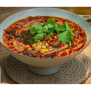 绵阳老开元米粉231g5袋四川特产绵阳米粉老开元御林红油麻辣方便速食