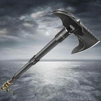 哈拿战术斧头家用斧子户外多功能野外求生防身精钢军工兵开山手斧hng