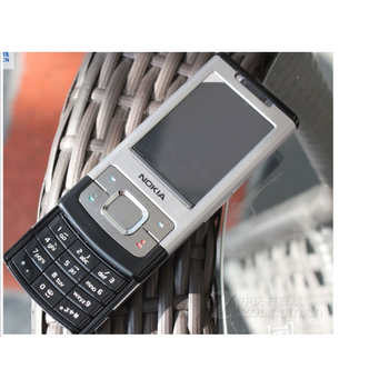 nokia/诺基亚 6500s 滑盖按键金属壳经典怀旧学生备用老年人手机 黑色