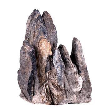 天然石头青龙石黑片石手工假山鱼缸造景水草缸石头片石青龙石可做盆景