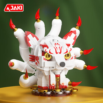 佳奇 JAKI 国潮神兽系列 BK021 福瑞九尾狐