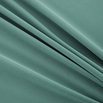 纯色会议桌布会议室办公桌绒布长方形桌套订做签到台展会台裙孔雀绿立