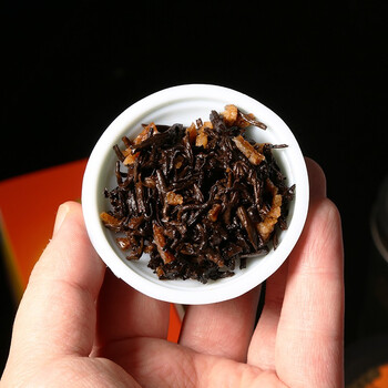 中茶 海堤茶叶 陈皮普洱茶老乌龙茶 陈皮普洱125克