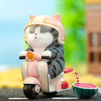 吾皇巴扎黑新手上路系列盲盒潮玩手办周边礼物摆件吾皇小摩托