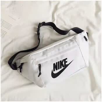 耐克nike王一博同款斜挎包男单肩包女大学初高中学生运动腰包情侣休