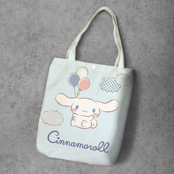 可爱玉桂狗挎包  购物袋大耳狗玉桂狗肉桂狗cinnamoroll 单肩帆布包