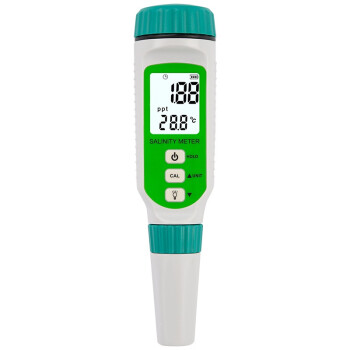 希玛 AR8212 笔试盐度计高精度盐度测量仪鱼缸养殖厨房卤水盐度检测仪温度测量锂电0-5%