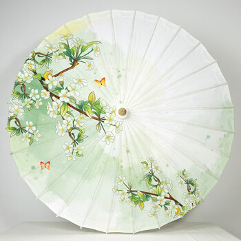 油纸伞防雨纯手工传统油纸伞女古风防雨防晒实用汉服伞中国风装饰桐油