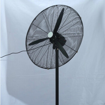 tokretokre工业电风扇工厂车间强力落地牛角风扇家用电风扇大功率工业