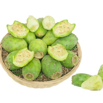 应当季的水果鲜仙人掌果白心红心 青皮仙人掌果 仙桃花青素 白心仙人