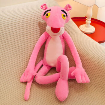 神兽小能手 粉红豹公仔 粉红豹毛绒玩具抱枕大号顽皮豹玩偶公仔女生搂