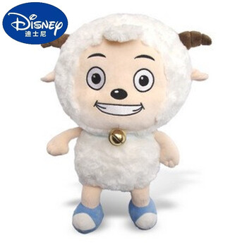 迪士尼disney官网喜羊羊与灰太狼毛绒玩具同款喜洋洋公仔布娃娃美羊羊