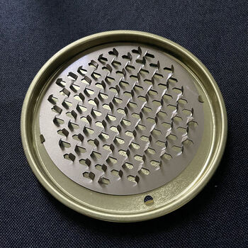 义乌小商品馆  家用锯齿网格蚊香托盘蚊香架蚊香盒接灰盘家用铁质防火