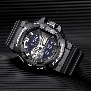 卡西欧casio手表gshock系列多功能运动男表硬碰硬ga400gb1a