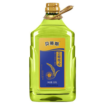贝蒂斯(betis)稻米橄榄调和油3.09l 食用油 含10%特级初榨橄榄