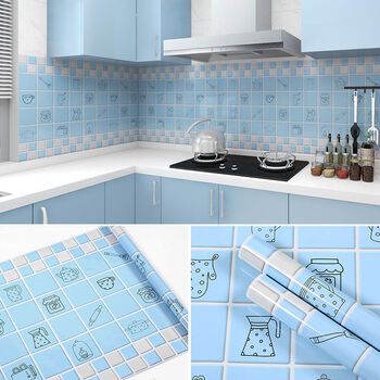 铝箔耐高温家用灶台台面贴膜厨房粘纸防油贴厨房防油污贴纸烹饪佳肴防