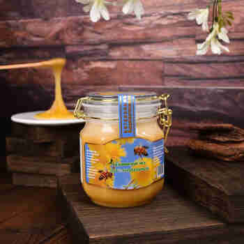 俄罗斯进口蒲公英蜂蜜椴树蜂蜜冲饮俄罗斯蜂蜜即食蜂蜜 蒲公英蜂蜜1kg
