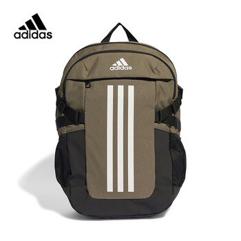 阿迪达斯adidas双肩包背包大容量书包男初高中生大学生大容量款绿色hr