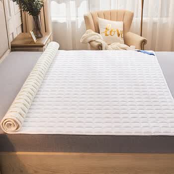 床垫防滑垫罗兰床垫软垫薄款家用保护垫防滑薄床褥子垫被可水洗折叠