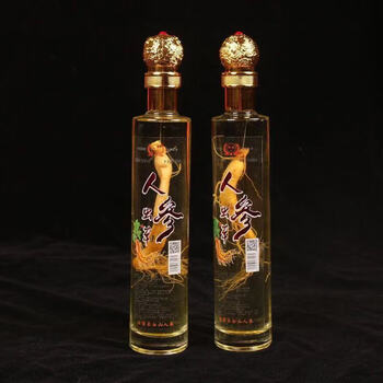 正宗人参虫草酒52度整箱白酒批发酒水聚餐送礼父母养生酒礼品好酒500