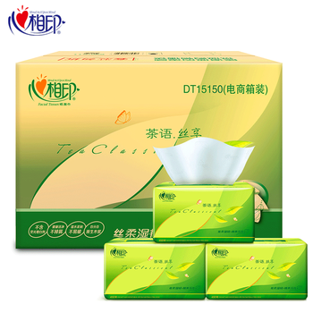 心相印茶语丝享系列3层*150抽*24包【图片 价格 品牌 报价】-京东