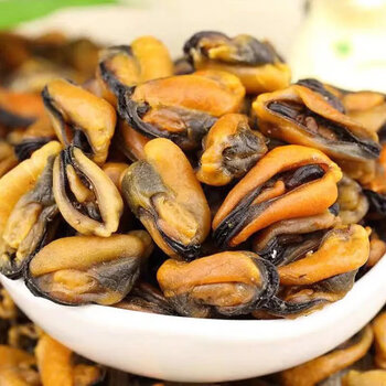 施佳嗒新晒淡菜干500g海虹干贻贝火锅食材青口贝海鲜干货250g年货批发