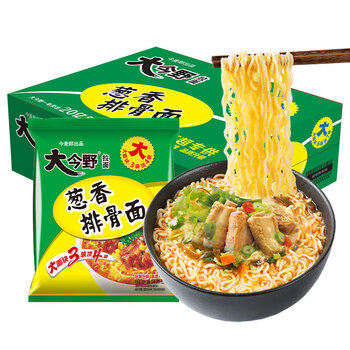 京喜app今麦郎大今野葱香排骨面速食方便面5袋