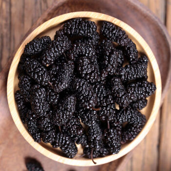 北京同仁堂内庭上用药食同源北京同仁堂大粒新疆特级桑葚干黑桑葚黑