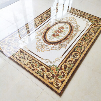 地板砖欧式客厅拼花瓷砖800x800餐厅过道地毯花瓷砖入户玄关拼图 任意