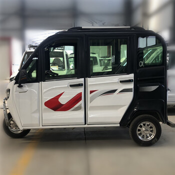 runtema全棚三轮摩托车燃油可上牌带驾驶室家用全封闭式三轮车 150